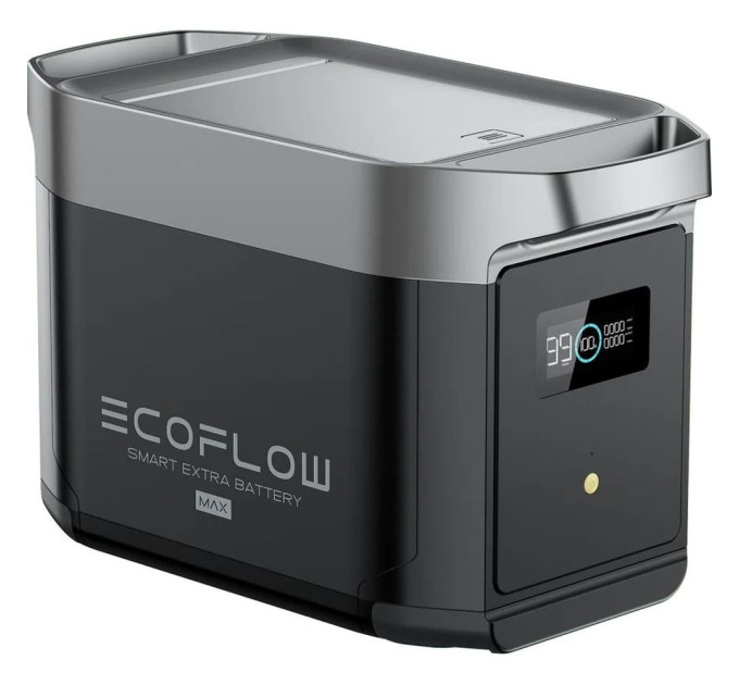 Дополнительная батарея EcoFlow DELTA 2 Max Extra Battery (2048 Вт·ч) для портативной зарядной станции DELTA