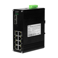 PoE-коммутатор 10-портовый управляемый L2+ E-LINK LNK-IMC208-2.5GPM-SFP+ 2.5G с 8 портами PoE, 240W