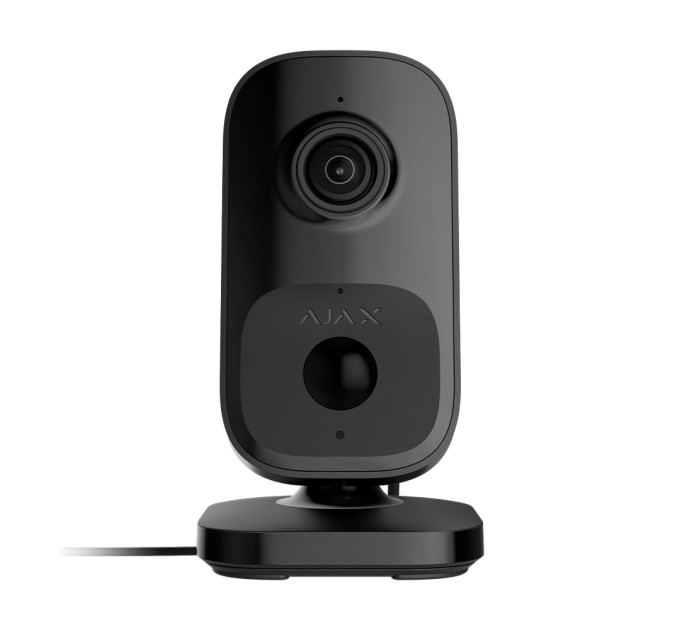 IP-видеокамера с WiFi 4Mp Ajax IndoorCam (4Mp) Black с микрофоном