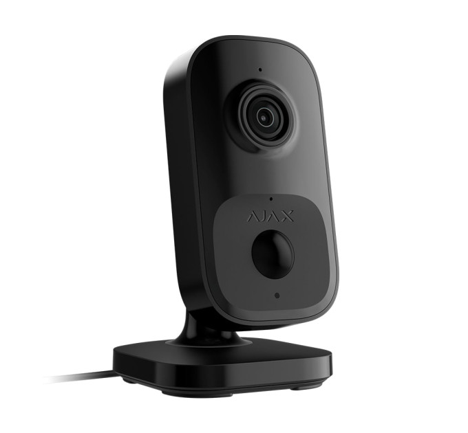 IP-видеокамера с WiFi 4Mp Ajax IndoorCam (4Mp) Black с микрофоном