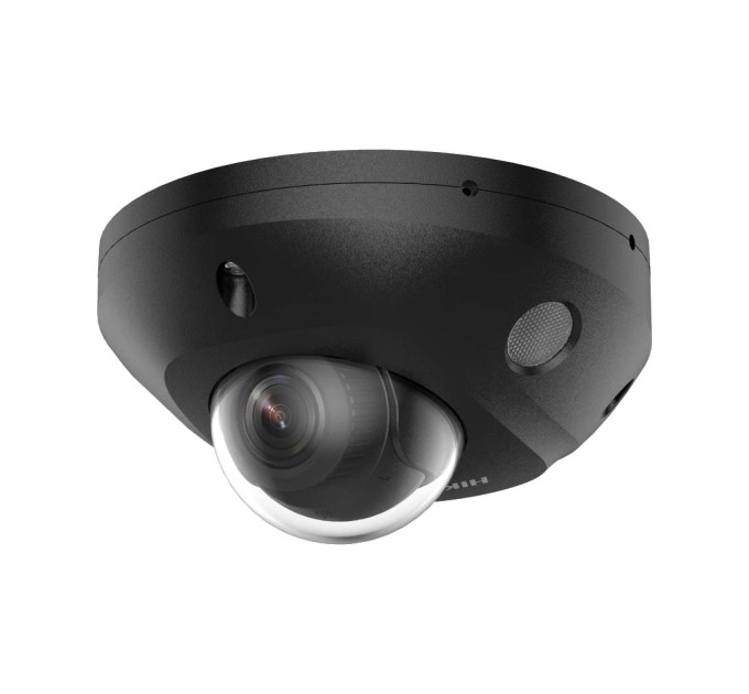IP-відеокамера 4Mp Hikvision DS-2CD2543G2-LIS2U Black f=2.8mm, ІЧ+LED, з 2 мікрофонами