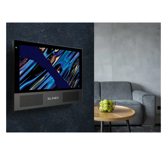 Slinex Sonik 7 Cloud black Видеодомофон