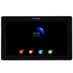 BCOM BD-1070FHD/T Black Відеодомофон