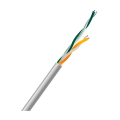 Кабель вита пара UTP CAT5E CU 0.5 2PR PVC Indoor Kraft 500m Кабель вита пара UTP CAT5E CU 0.5 2PR PVC Indoor Kraft 500m