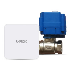 Комплект «антипотоп» ITV U-Prox Valve DN15 з електроклапаном перекриття води 1/2" та пристроєм керування клапаном