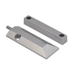 Датчик открывания магнитоконтактный накладной Trinix СМК 41М Silver на металлические поверхности