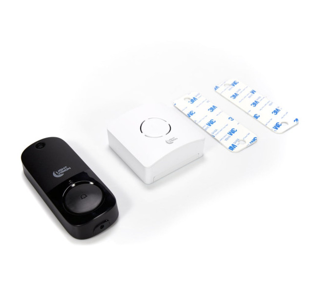 Дверний WiFi дзвінок Light Vision VLC-DR10T(Tuya) White з ІЧ-датчиком руху