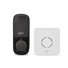 Дверний WiFi дзвінок Light Vision VLC-DR10T(Tuya) White з ІЧ-датчиком руху Дверний WiFi дзвінок Light Vision VLC-DR10T(Tuya) White з ІЧ-датчиком руху