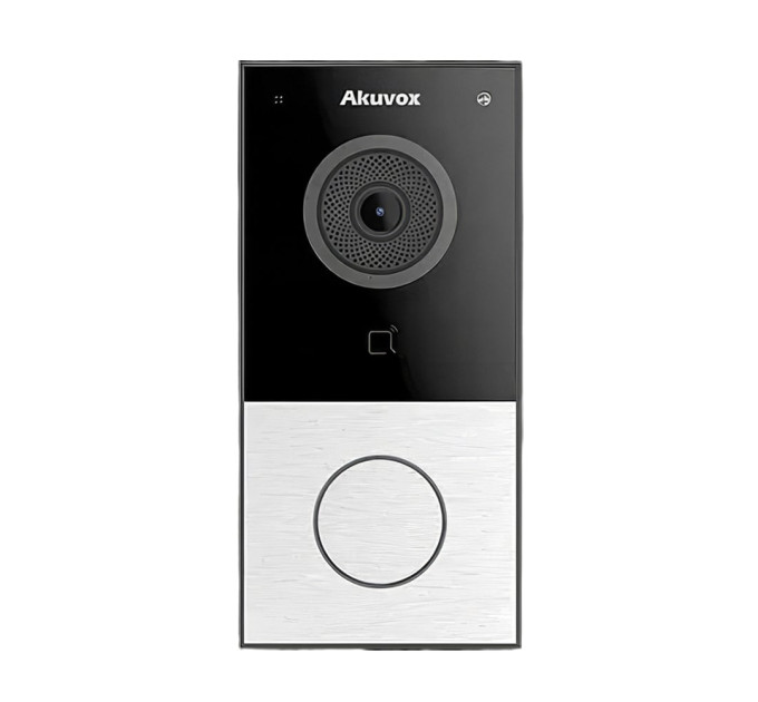 IP-видеопанель с Wi-Fi 2Mp Akuvox E12W SIP со считывателем Mifare/NFC/BLE
