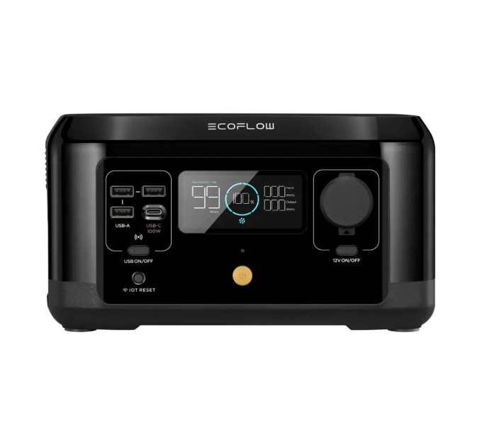 Зарядная станция EcoFlow RIVER mini (Wireless) (210 Вт·ч) Зарядная станция EcoFlow RIVER mini (Wireless) (210 Вт·ч)