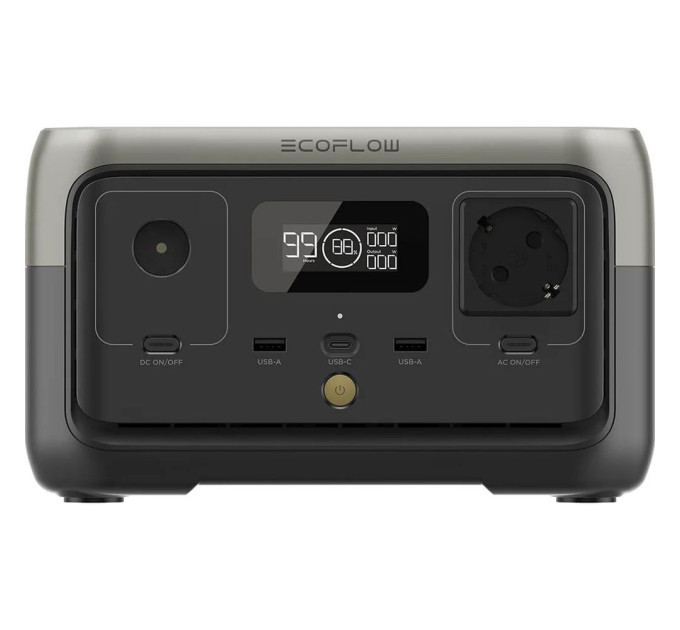 Портативна зарядна станція EcoFlow RIVER 2 300 Вт 256Wh Портативна зарядна станція EcoFlow RIVER 2 300 Вт 256Wh