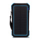 Повербанк с солнечной панелью 20000mAh Power Bank Kraft TPB-1820SLP Blue беспроводная зарядка 18W QC2.0 LED-фонарь