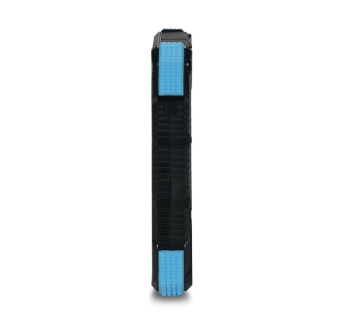 Повербанк с солнечной панелью 20000mAh Power Bank Kraft TPB-1820SLP Blue беспроводная зарядка 18W QC2.0 LED-фонарь
