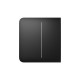 Кнопка Button (black/чорна) для LightSwitch SideButton (2-gang) Ajax