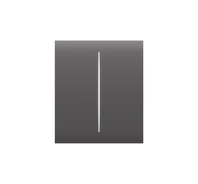 Кнопка Button (grey/сіра) для LightSwitch CenterButton (2-gang) Ajax