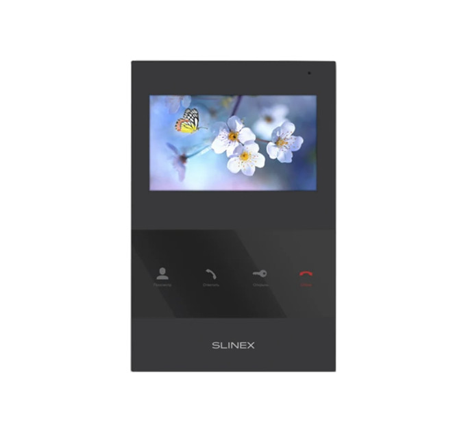 Комплект відеодомофона Slinex SQ-04 Black + ML-16HD Black