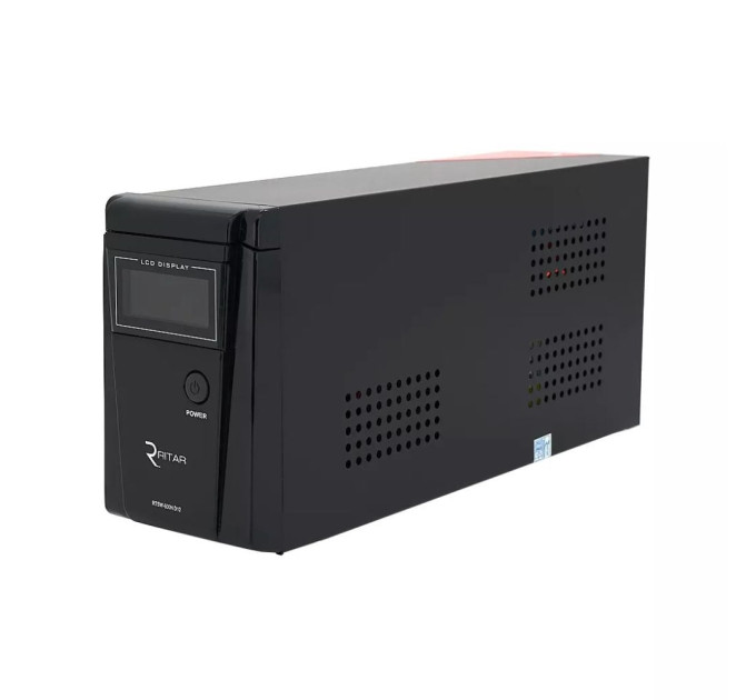 Источник бесперебойного питания под внешний аккумулятор Ritar RTSW-600ND12 LCD с правильной синусоидой Источник бесперебойного питания под внешний аккумулятор Ritar RTSW-600ND12 LCD с правильной синусоидой