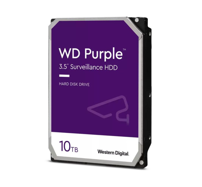 Жесткий диск 3.5" 10TB 256MB Western Digital Purple WD101PURP Жесткий диск 3.5" 10TB 256MB Western Digital Purple WD101PURP