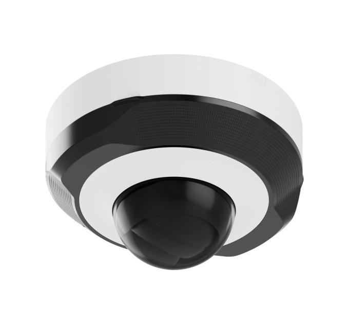 IP-відеокамера 5Mp Ajax DomeCam Mini (5 Mp/2.8 mm) (8EU) ASP White f=2.8mm з мікрофоном
