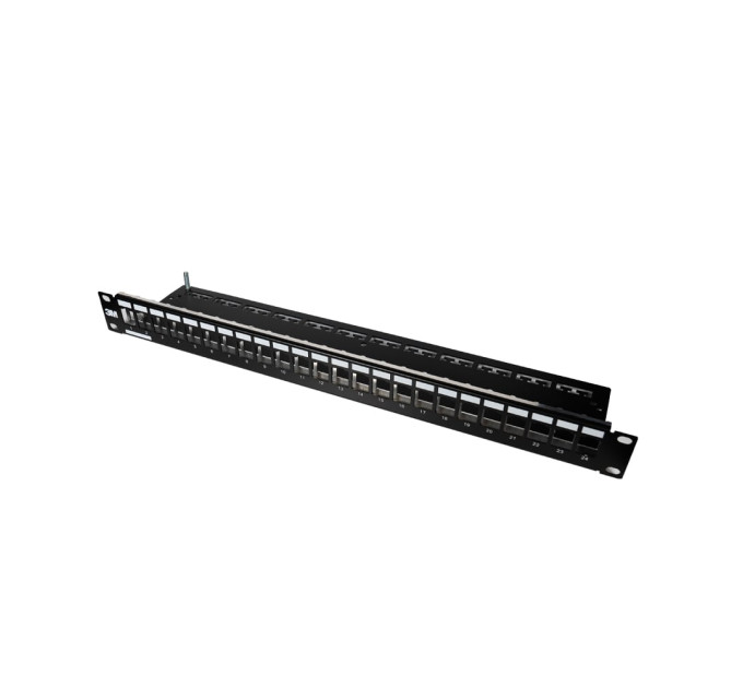 Патч-панель 24 порти Keystone NVC-P-05/24 19" 1U неекранована