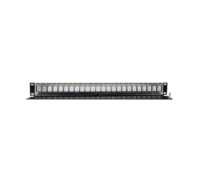 Патч-панель 24 порти Keystone NVC-P-05/24 19" 1U неекранована