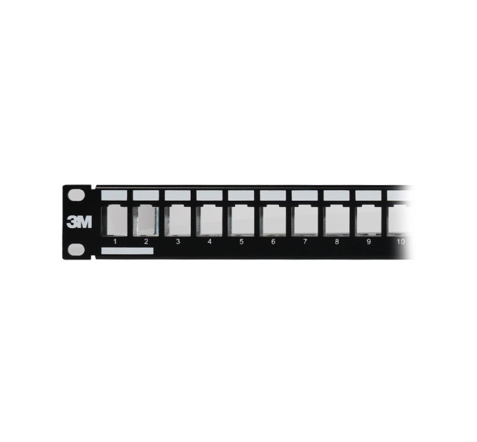 Патч-панель 24 порти Keystone NVC-P-05/24 19" 1U неекранована