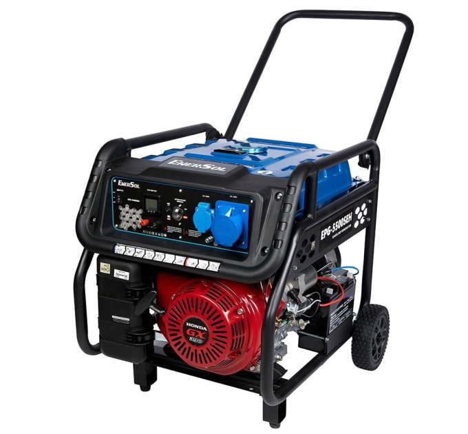 Генератор бензиновий 5 кВт EnerSol EPG-5500SEH з двигуном Honda GX390 Генератор бензиновий 5 кВт EnerSol EPG-5500SEH з двигуном Honda GX390