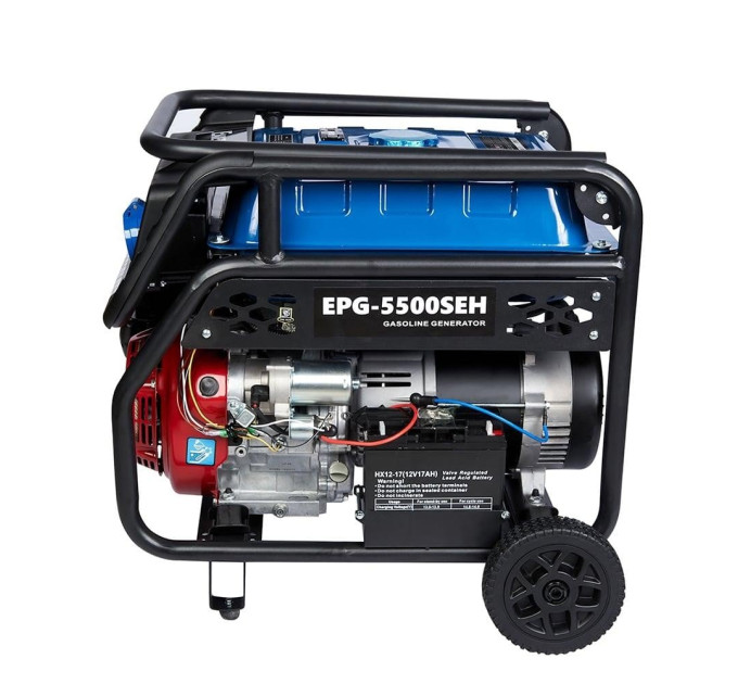 Генератор бензиновий 5 кВт EnerSol EPG-5500SEH з двигуном Honda GX390