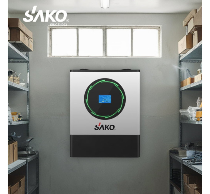 Гібридний інвертор 11kW Sako SUNPOLO-11K 11KW/48V+150A MPPT
