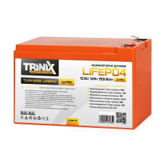 Аккумуляторная батарея литий-железо-фосфатная 12.8В 12А*ч Trinix TLFP-1212S Ultra LiFePO4 (Orange)