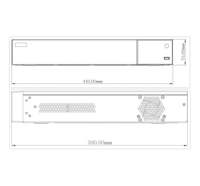 IP-видеорегистратор 32-канальный 8Mp TVT TD-3132H4-B2-B (192-192)