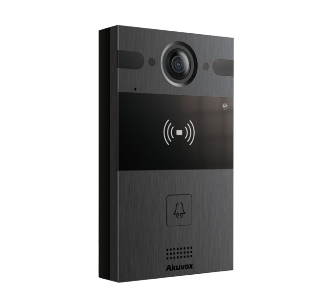IP-відеопанель 4Mp Akuvox R25A SIP зі зчитувачем EM-Marine / Mifare / NFC