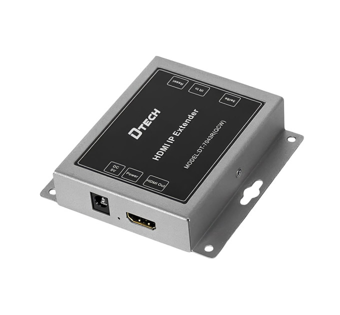 Подовжувач відеосигналу HDMI 150m IP-150 Dtech DT-7043R (QCW) Receiver