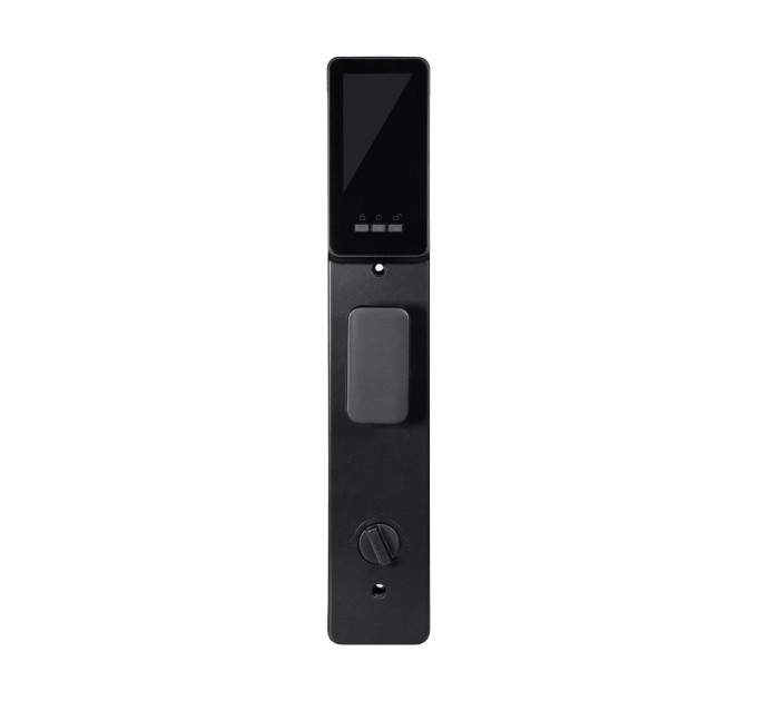 Замок биометрический автономный Trinix TRL-8803BTV Black L/R с Bluetooth и Wi-Fi, распознаванием лиц, ладоней, считывателем отпечатков пальцев и карт Mifare