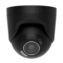 IP-видеокамера 8MP Ajax TurretCam HL (8MP/4mm) Black f=4mm, ИК+LED-подсветка, с микрофоном
