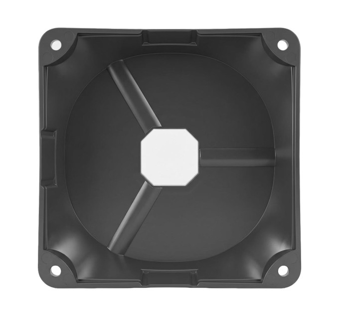 Монтажная коробка Light Vision VLC-08BX, пластик, 130*130*40 мм, графитовая
