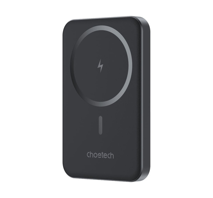 Повербанк 5000mAh Choetech B709 Black PD3.0 беспроводная магнитная зарядка