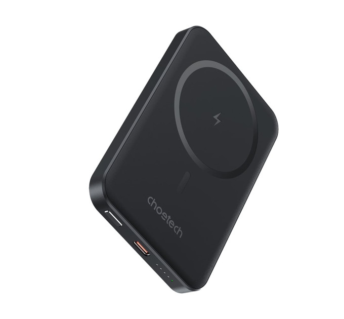 Повербанк 5000mAh Choetech B709 Black PD3.0 беспроводная магнитная зарядка