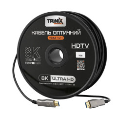 Кабель HDMI V2.1 оптический 35м Trinix (AOC-HDMI8k-35m)