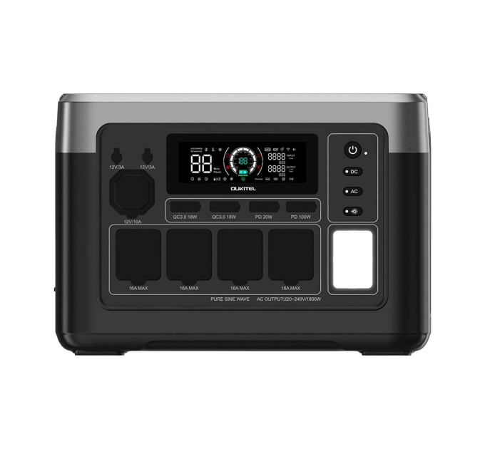 Портативна зарядна станція OUKITEL P1000E PLUS 1800W 1024Wh