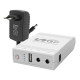 Комплект Mini UPS з блоком живлення: джерело безперебійного живлення Mini UPS WGP UPS103A White 10400mAh 5V/9V/12V, Li-ion 4*2.6Ah, для роутера і оптичного термінала та блок живлення SPF-1202B 12V/2A (24W) Комплект Mini UPS з блоком живлення: джерело безперебійного живлення Mini UPS WGP UPS103A White 10400mAh 5V/9V/12V, Li-ion 4*2.6Ah, для роутера і оптичного термінала та блок живлення SPF-1202B 12V/2A (24W)
