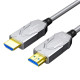 Кабель оптический армированный HDMI 2.0 60m Dtech DT-HF2060K Кабель оптический армированный HDMI 2.0 60m Dtech DT-HF2060K