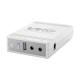 Источник бесперебойного питания с блоком питания Mini UPS WGP UPS103C Quick Charge 20000mAh 5V/12V/12V, Li-ion 4*5Ah, для роутера и оптического терминала