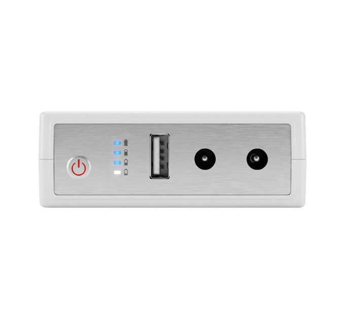 Источник бесперебойного питания с блоком питания Mini UPS WGP UPS103C Quick Charge 20000mAh 5V/12V/12V, Li-ion 4*5Ah, для роутера и оптического терминала