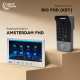 Комплект видеодомофона Light Vision: видеодомофон 7" AMSTERDAM FHD White и видеопанель 2Mp RIO FHD(KEY) Silver
