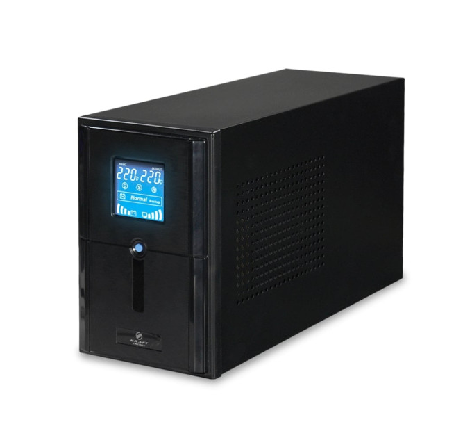 Комплект резервного питания: Kraft PSW1000VA/800W(LCD)24V UPS + гелевая батарея 2540 Вт*ч