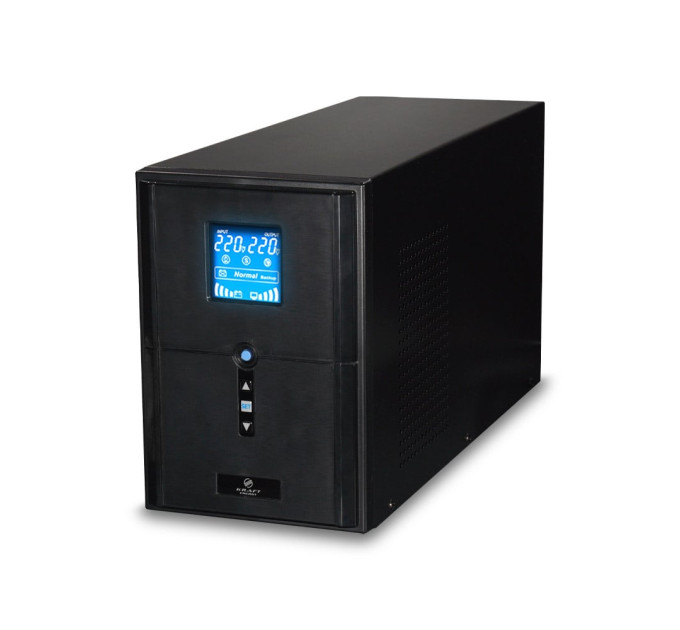 Комплект резервного питания: Kraft PSW2000VA/1600W(LCD)24V UPS + гелевая батарея 1905 Вт*ч