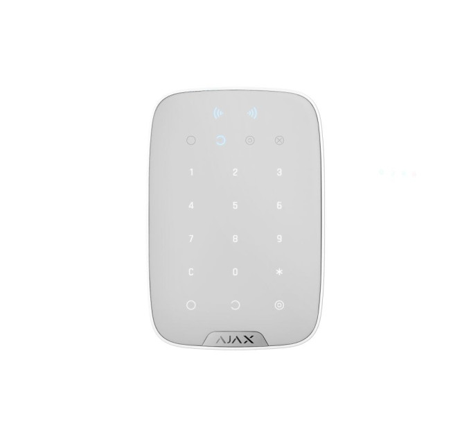 Клавіатура Ajax Keypad Plus біла