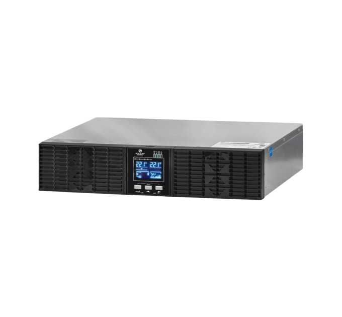 Джерело безперебійного живлення Kraft KRF-RM/10KVA/10KW/Ex Pro Online UPS під зовнішній акумулятор Джерело безперебійного живлення Kraft KRF-RM/10KVA/10KW/Ex Pro Online UPS під зовнішній акумулятор