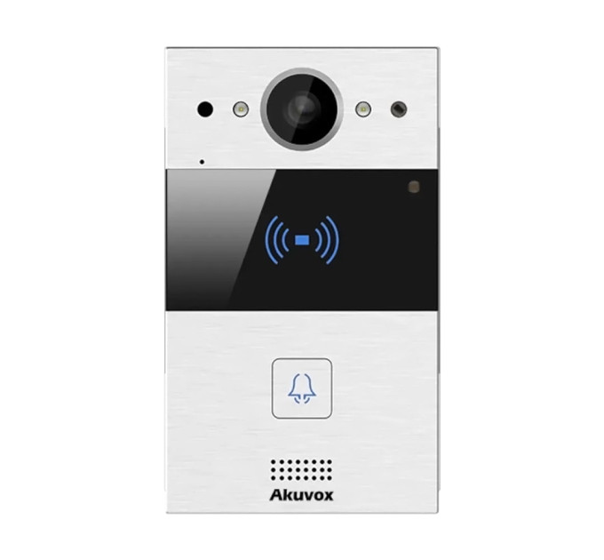 IP-відеопанель 2Mp Akuvox R20A SIP зі зчитувачем EM-Marine / Mifare / NFC IP-відеопанель 2Mp Akuvox R20A SIP зі зчитувачем EM-Marine / Mifare / NFC